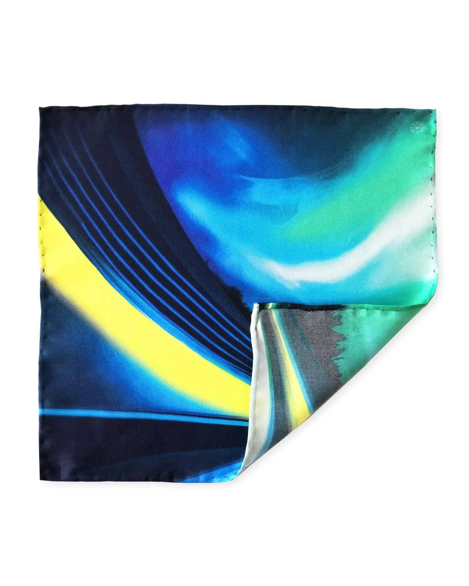 AURORA Silk Pocket Square (single)